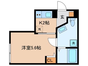 ベイルーム川崎平間の物件間取画像